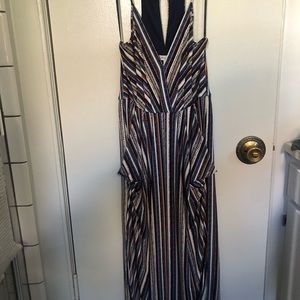 BCBGeneration Della MIDI Multi colored dress